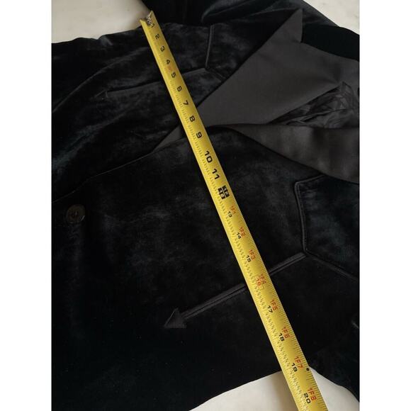 Ralph Lauren Collection Purple Label Black Velvet Tuxedo Jacket Formal 8 $3490 - Picture 8 of 14